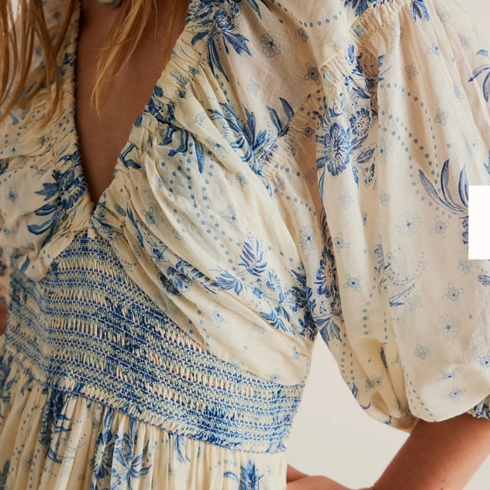 Free People Golden hour maxi dress